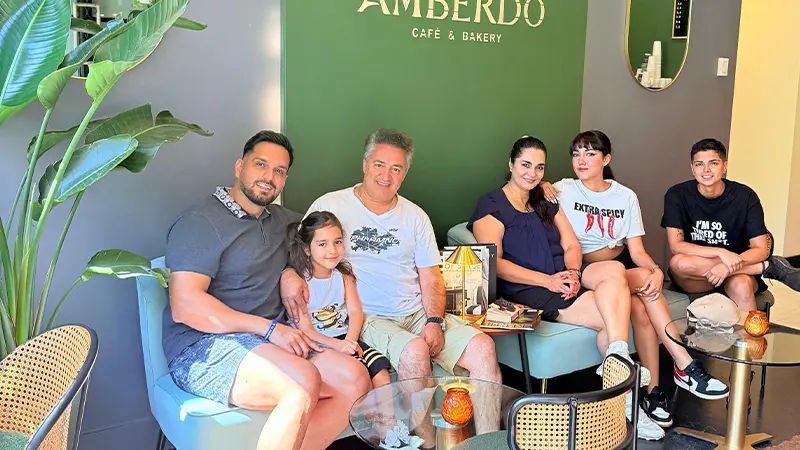 Amberdo Café soft opening