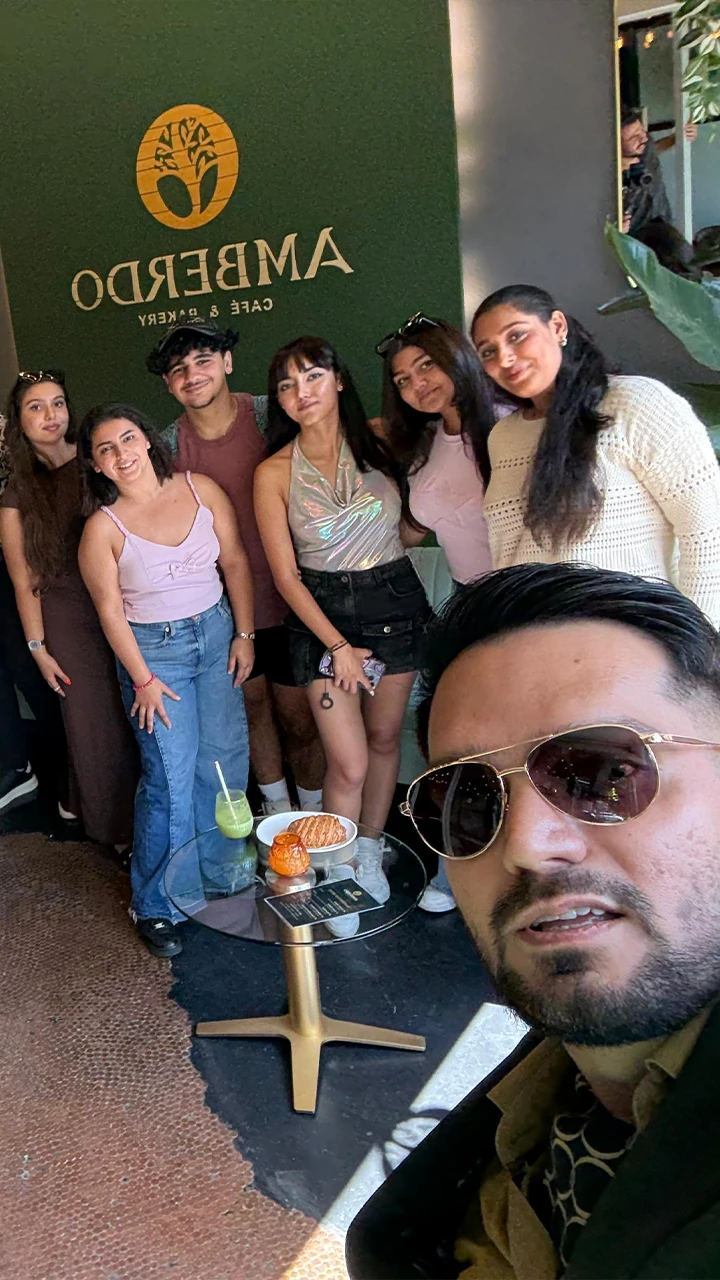 Amberdo Café soft opening Davie Street