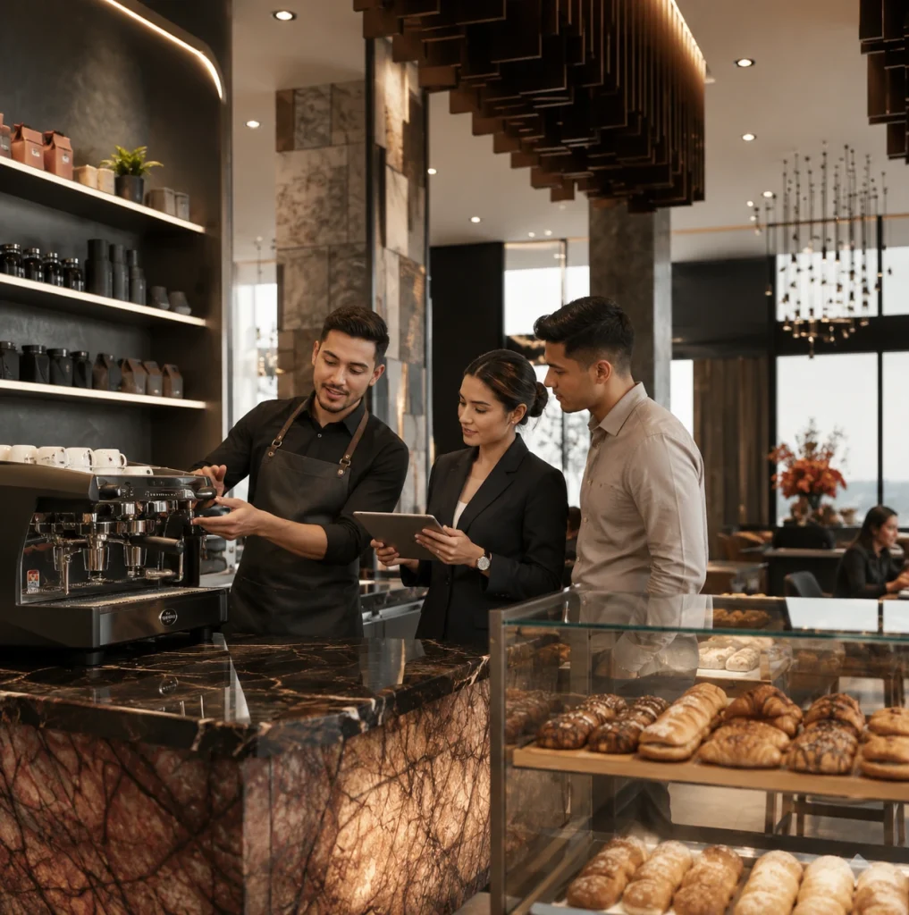 How Amberdo Prepares New Franchise Partners for a Successful Café Launch